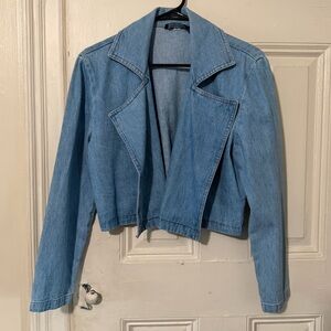 Vintage PG Collections by Ginger Bort Cropped Denim Jacket